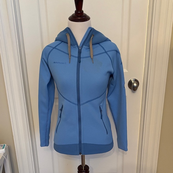 Mammut Women's Blue Hooded Jacket